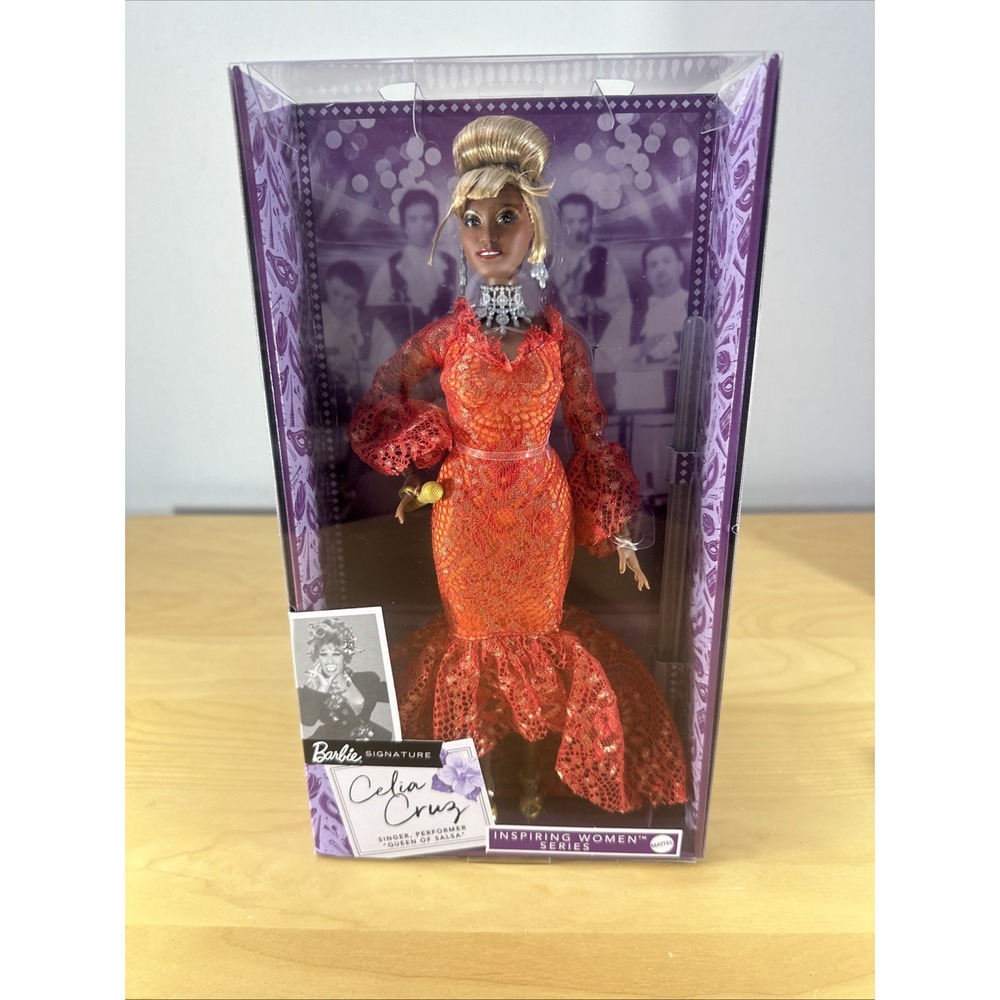 Mattel Barbie Signature: Inspiring Women Celia Cruz Doll - HJX31